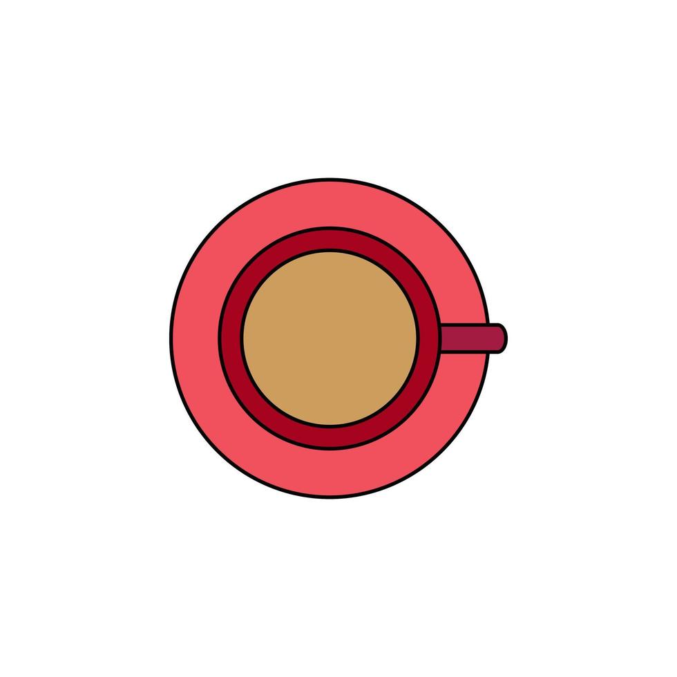 coffee cup vector for website symbol icon presentation