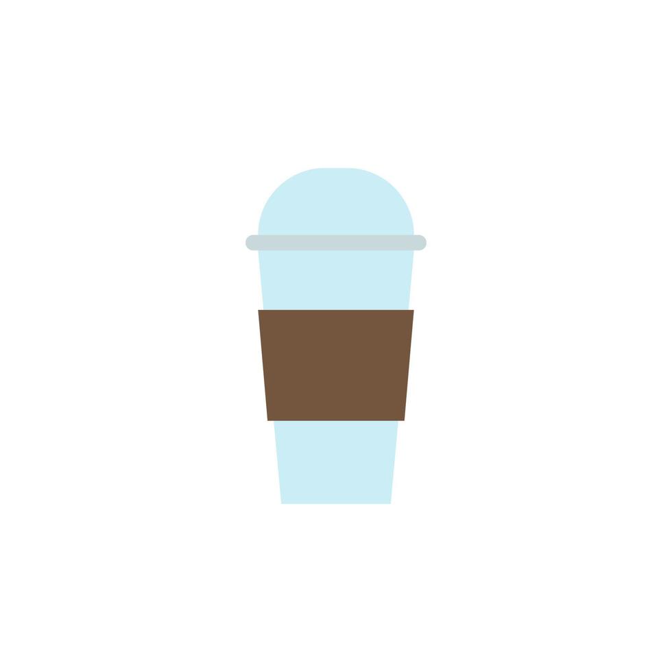 coffee cup plastic vector for website symbol icon presentation