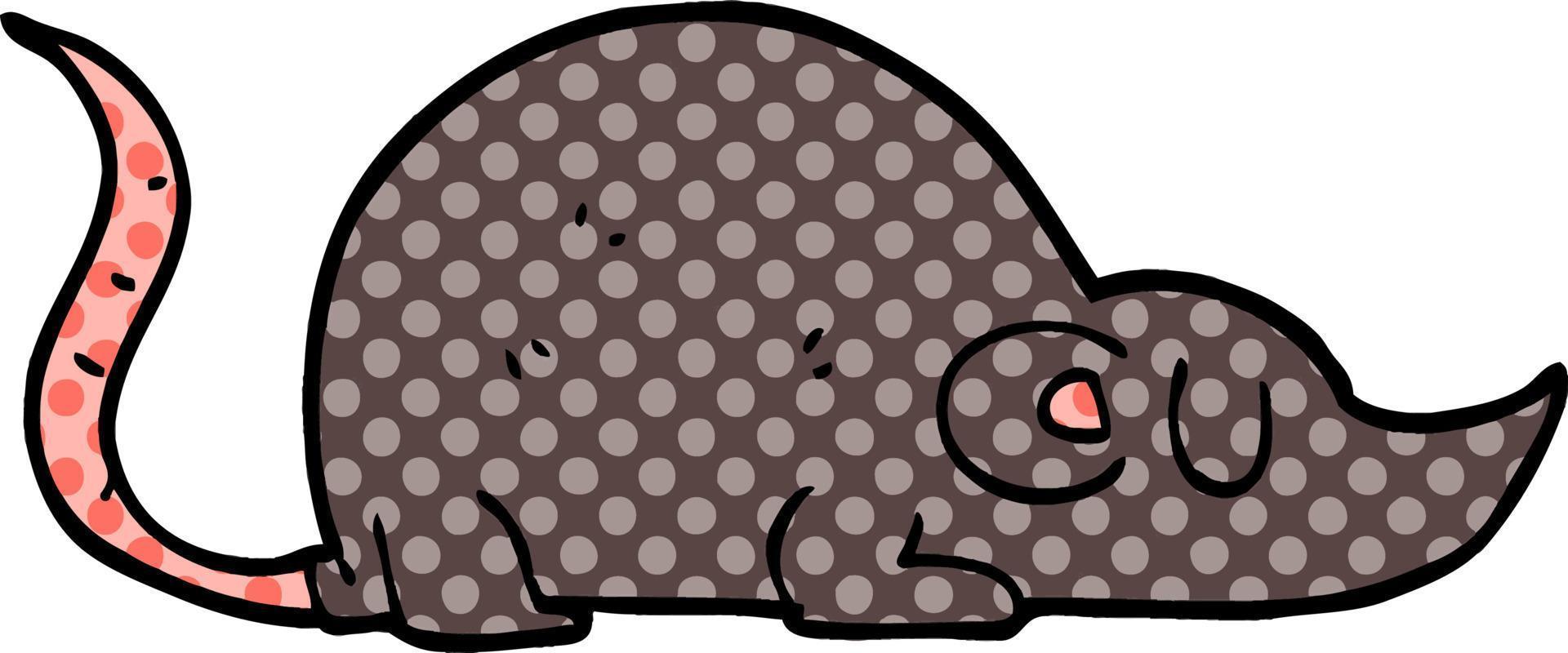 cartoon doodle mouse vector