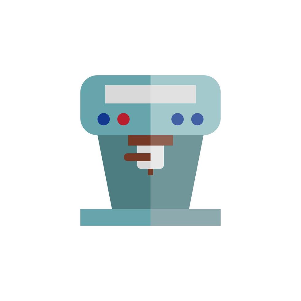 vector de máquina de espresso para presentación de icono de símbolo de sitio web