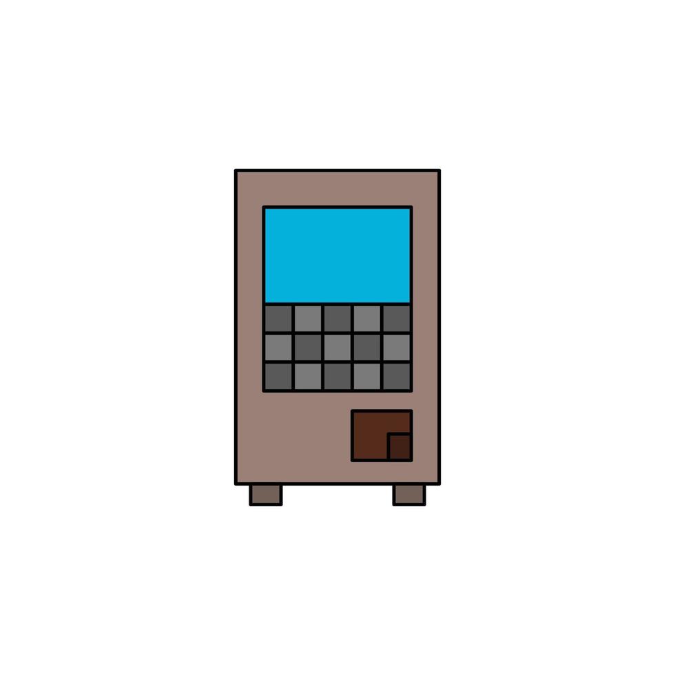 vending machine vector for website symbol icon presentation