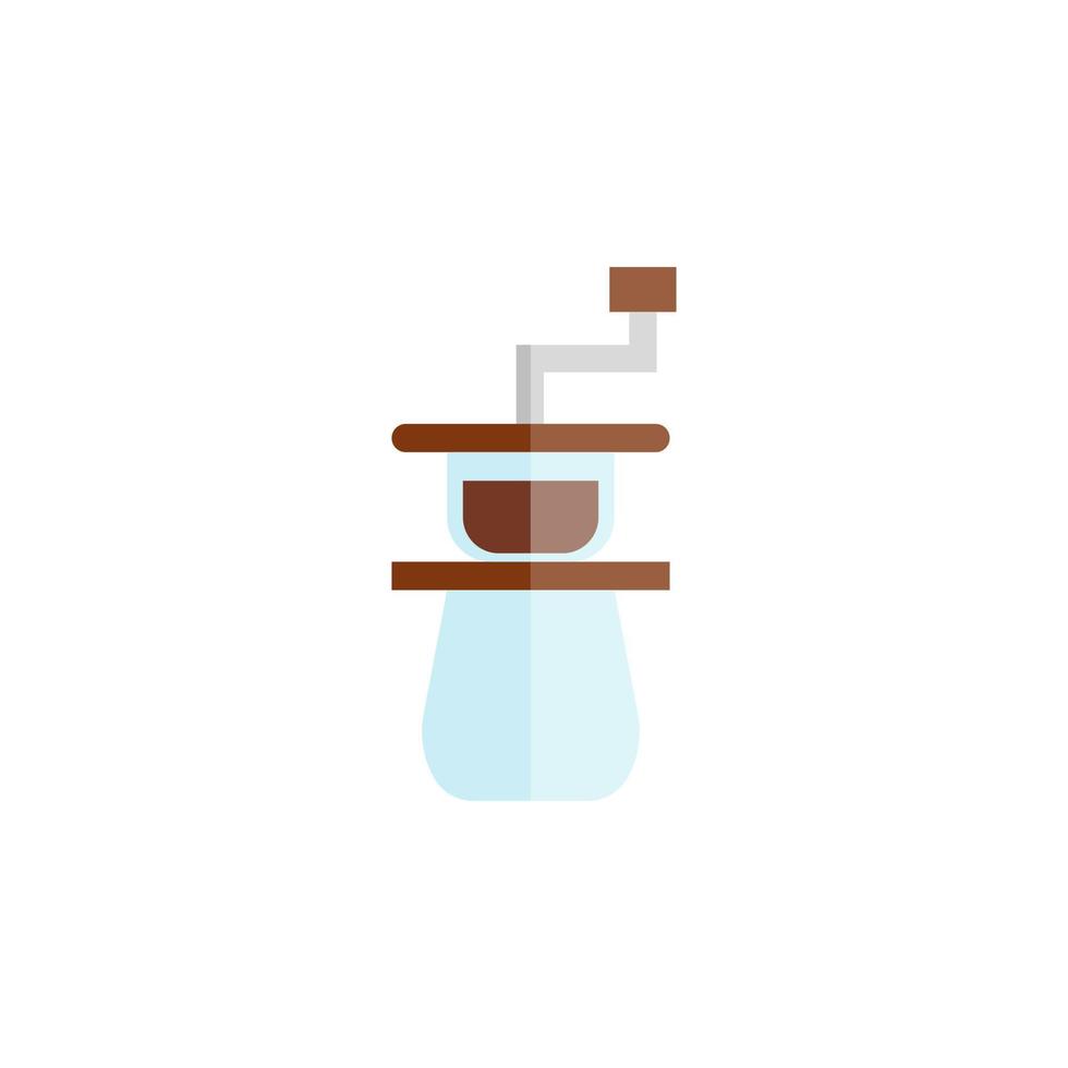 Grinder coffee vector for website symbol icon presentation