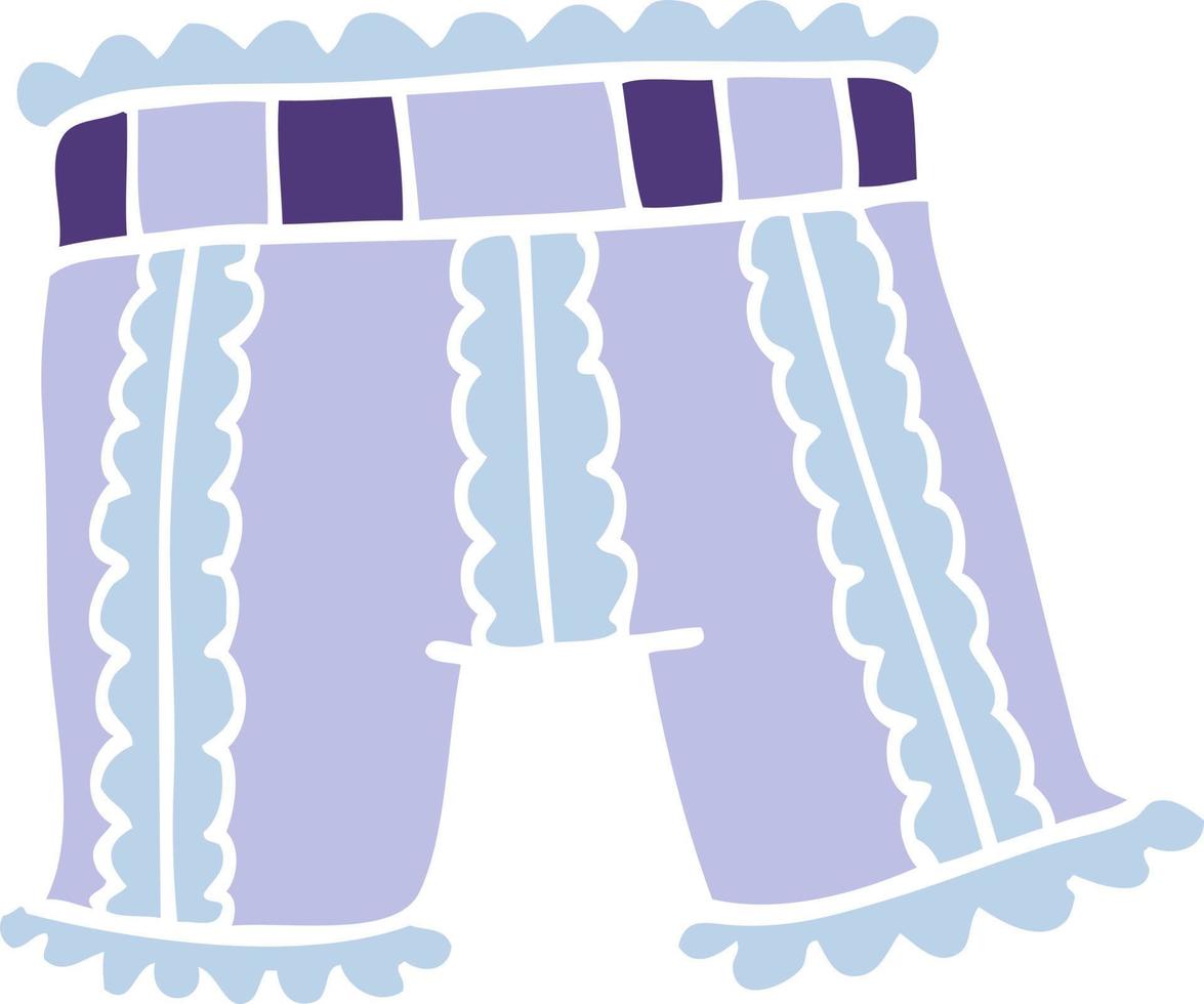 cartoon doodle underwear vector