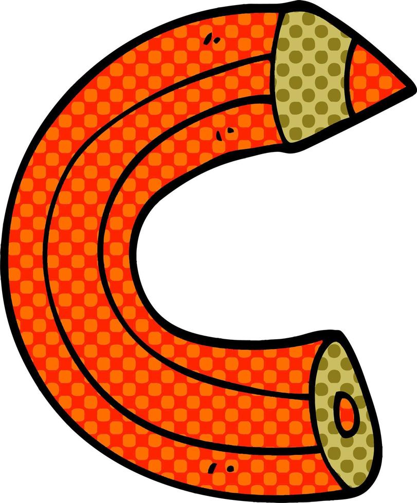 cartoon doodle colored pencil vector