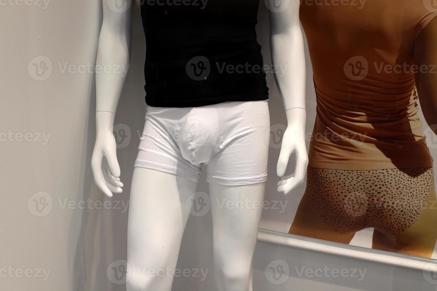 Goods and clothing are sold in a large store in Israel. photo