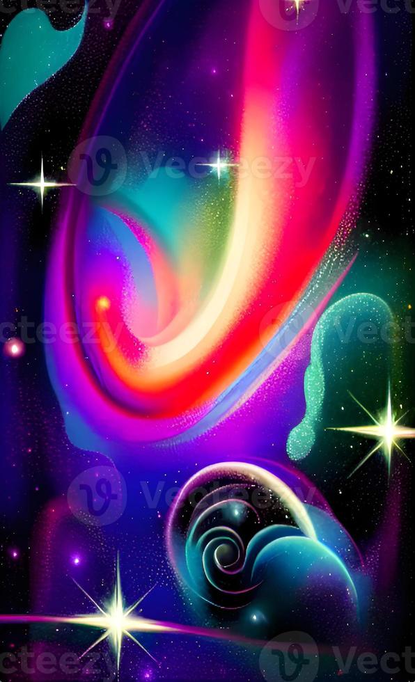 Galaxy Space background universe magic sky nebula night purple cosmos. Cosmic galaxy wallpaper blue color star dust. Blue texture abstract galaxy infinite future dark deep light photo