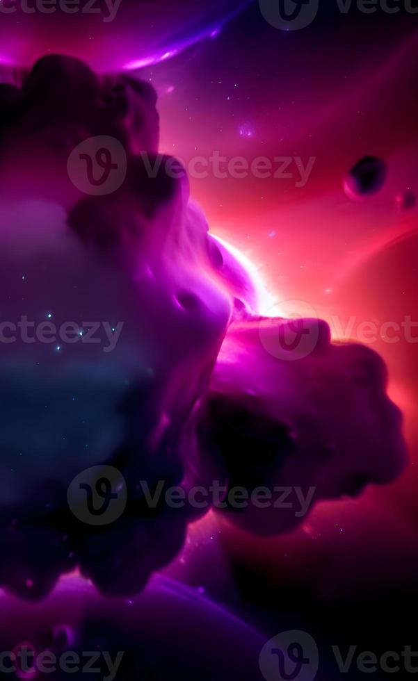 Galaxy Space background universe magic sky nebula night purple cosmos. Cosmic galaxy wallpaper blue starry color star dust. Blue texture abstract galaxy infinite future dark deep light photo
