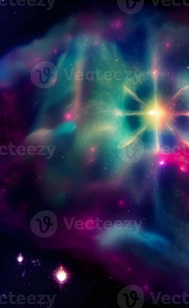 Galaxy Space background universe magic sky nebula night purple cosmos. Cosmic galaxy wallpaper blue starry color star dust. Blue texture abstract galaxy infinite future dark deep light photo