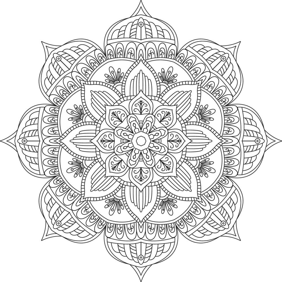 Creative Mandala Design vector