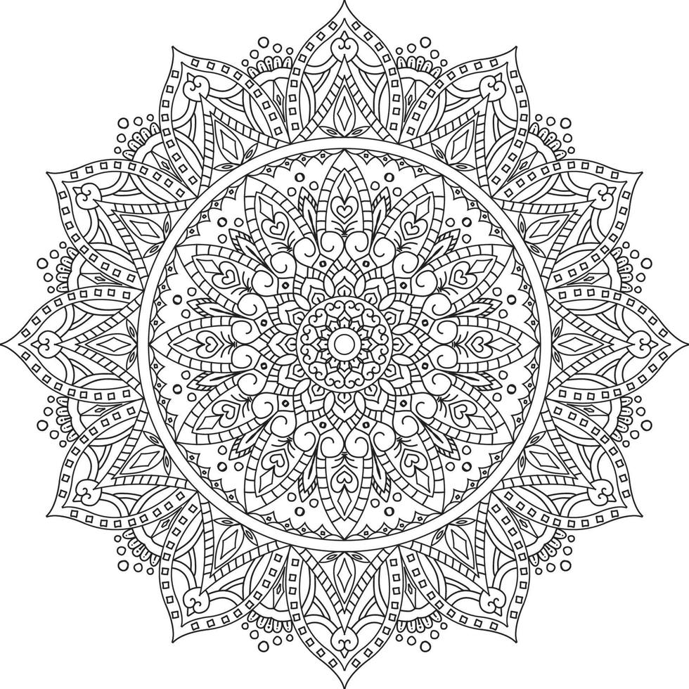 Creative Mandala Design vector