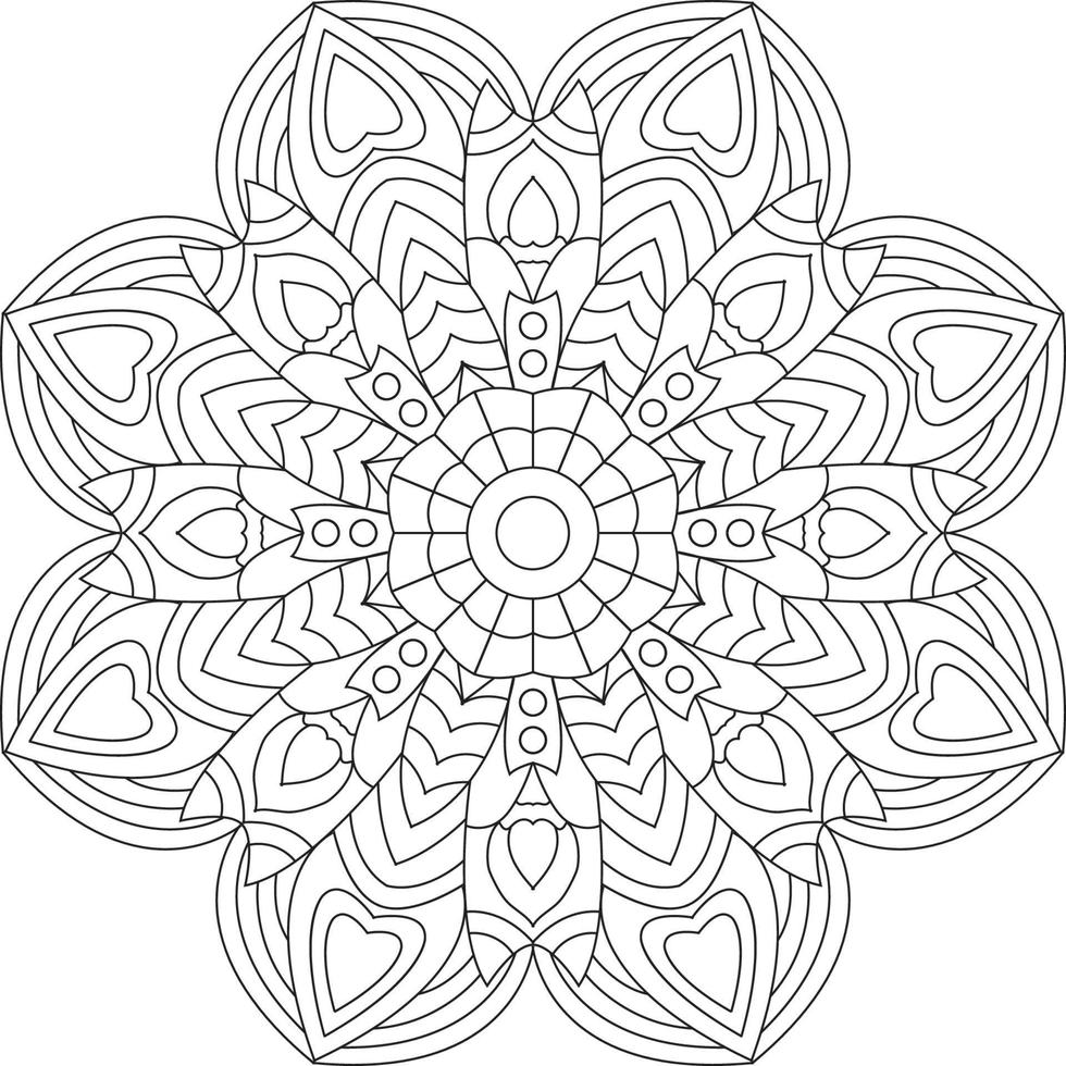 Creative Mandala Design vector