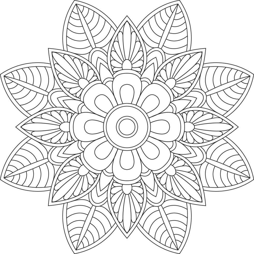 Creative Mandala Design vector