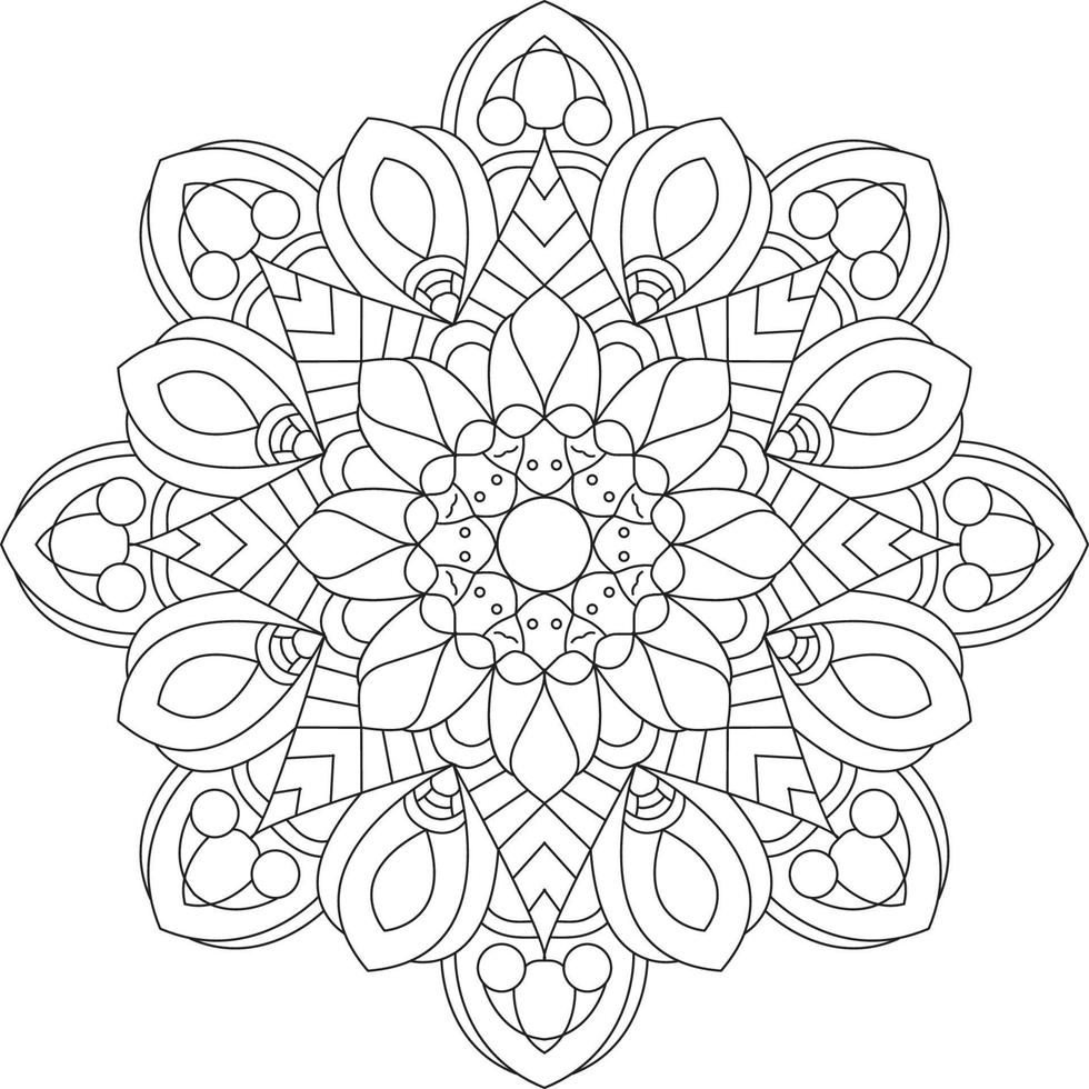 Creative Mandala Design vector