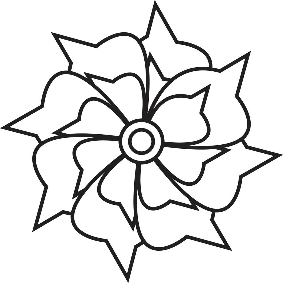 Creative Flower Design vector