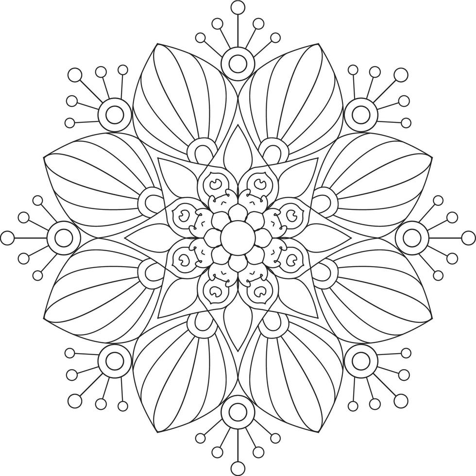 Creative Mandala Design vector