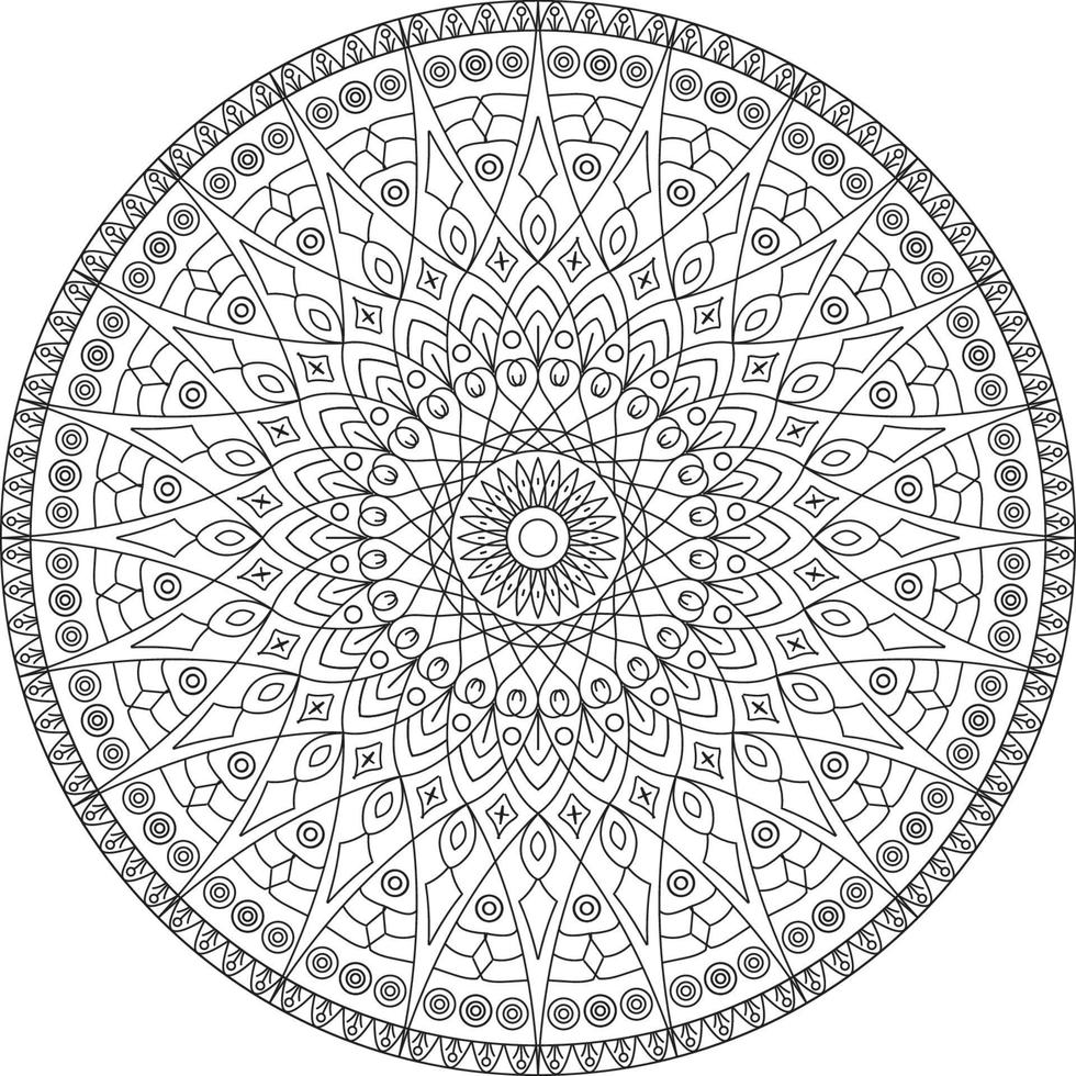Creative Mandala Design vector