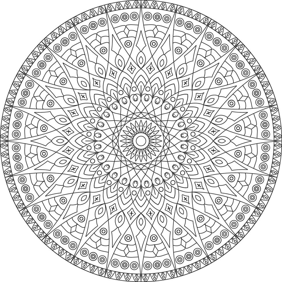 Creative Mandala Design vector