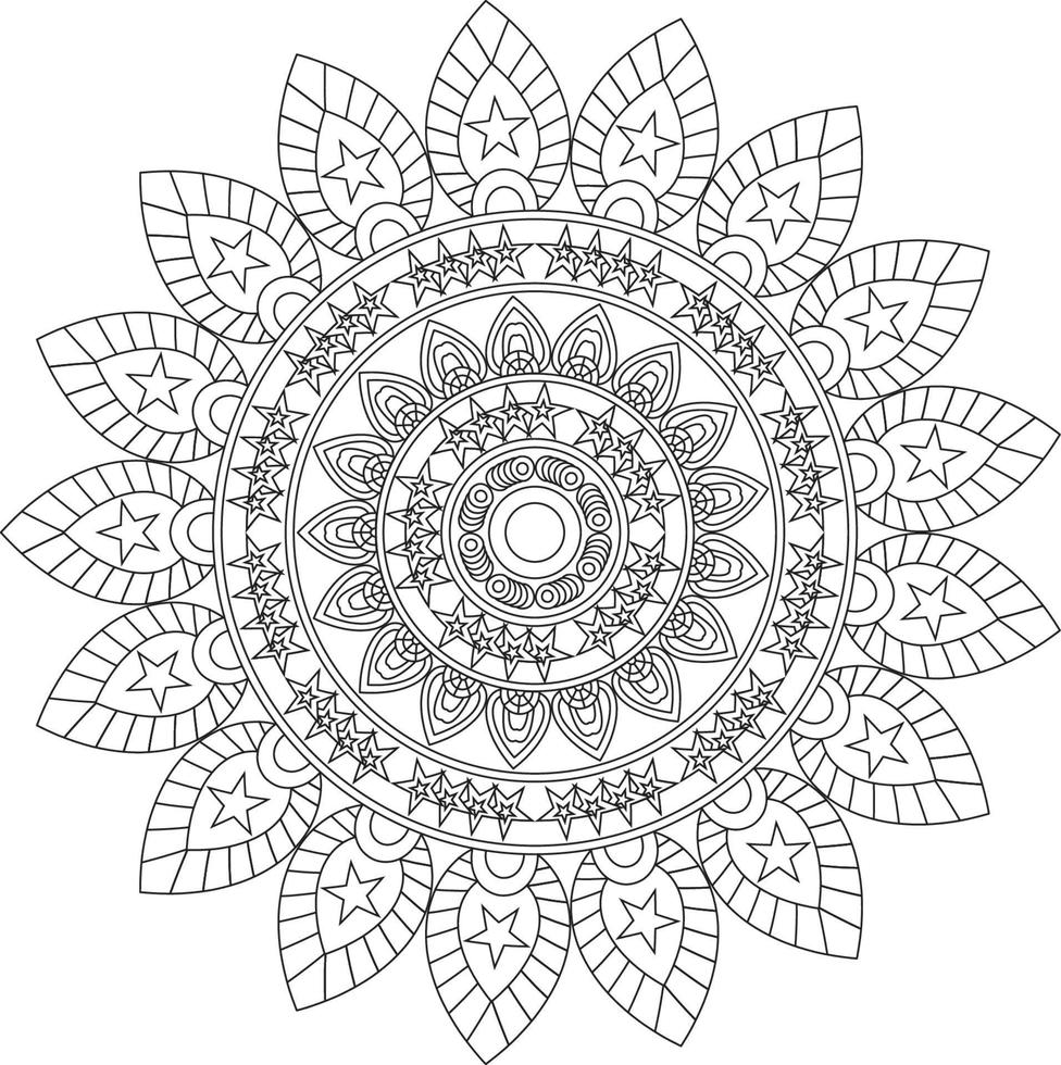 Creative Mandala Design vector