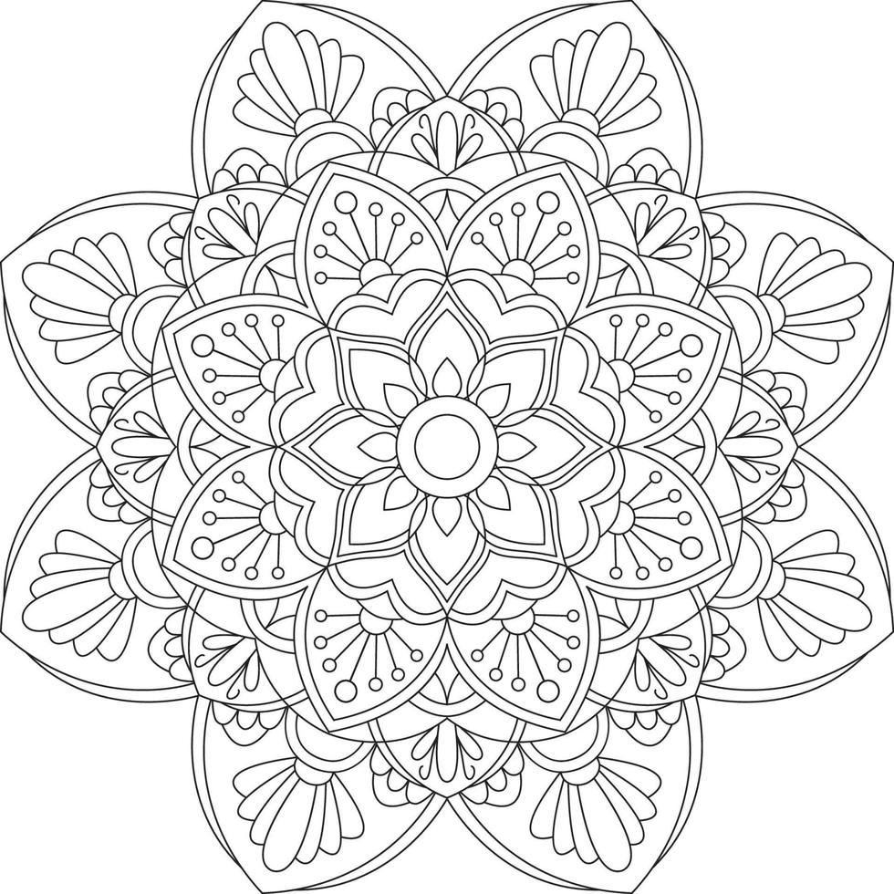 Creative Mandala Design vector