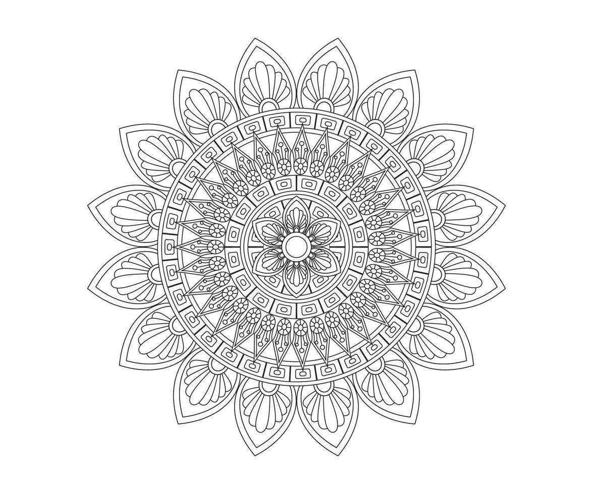 Mandala Vector Art, Icons, and Graphics for Free Download