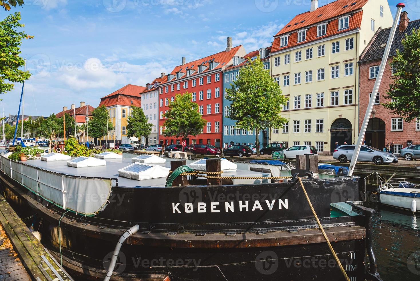 Christianshavn Harbor in Copenhagen photo