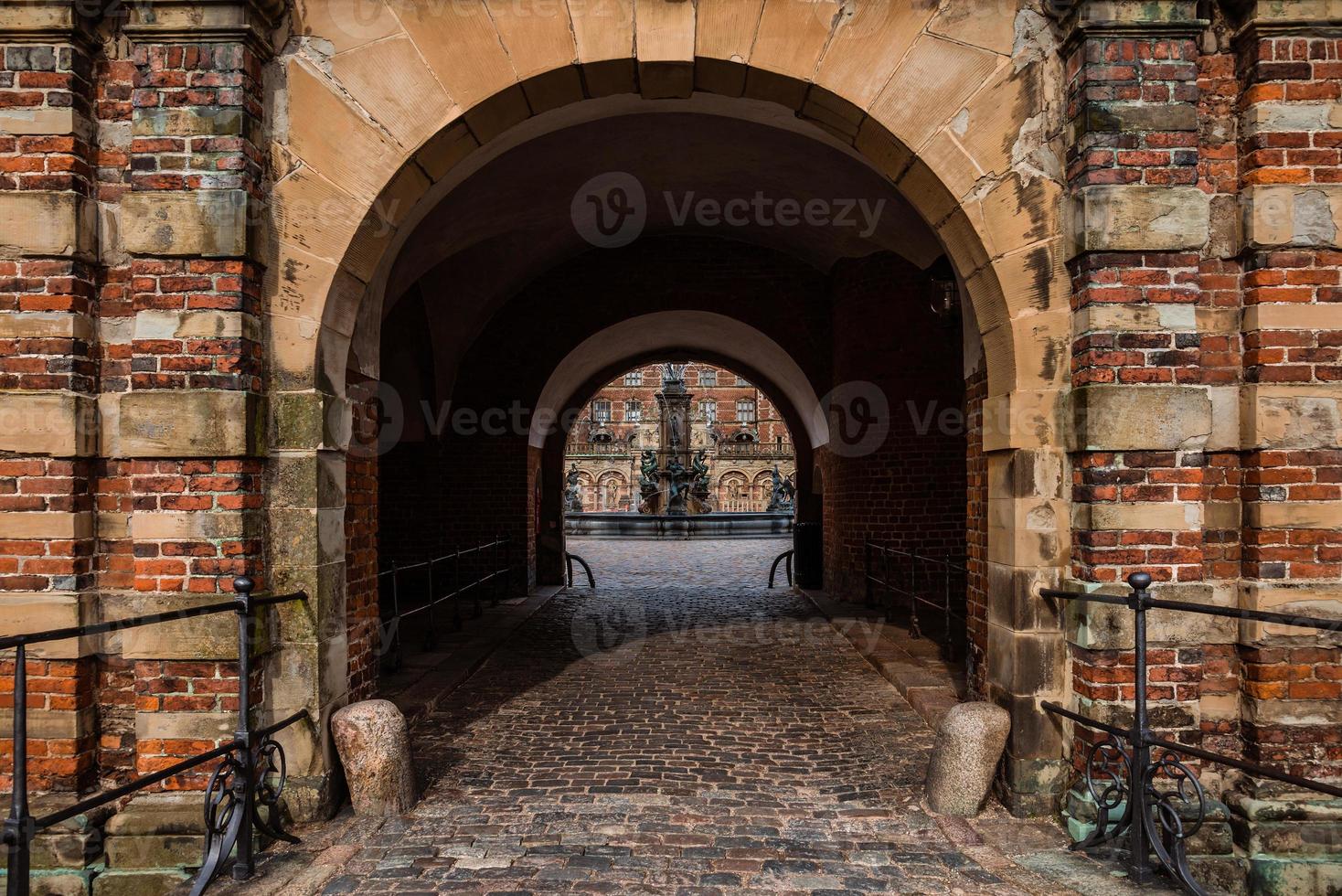 castillo de frederiksborg en hillerod, dinamarca foto