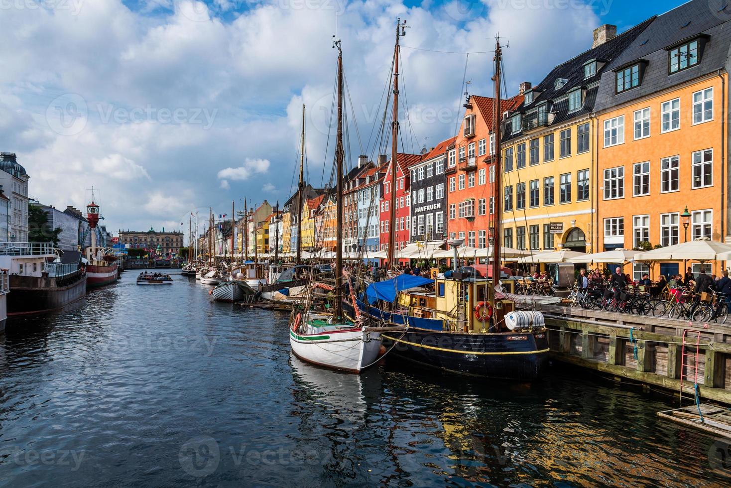 Christianshavn Harbor in Copenhagen photo