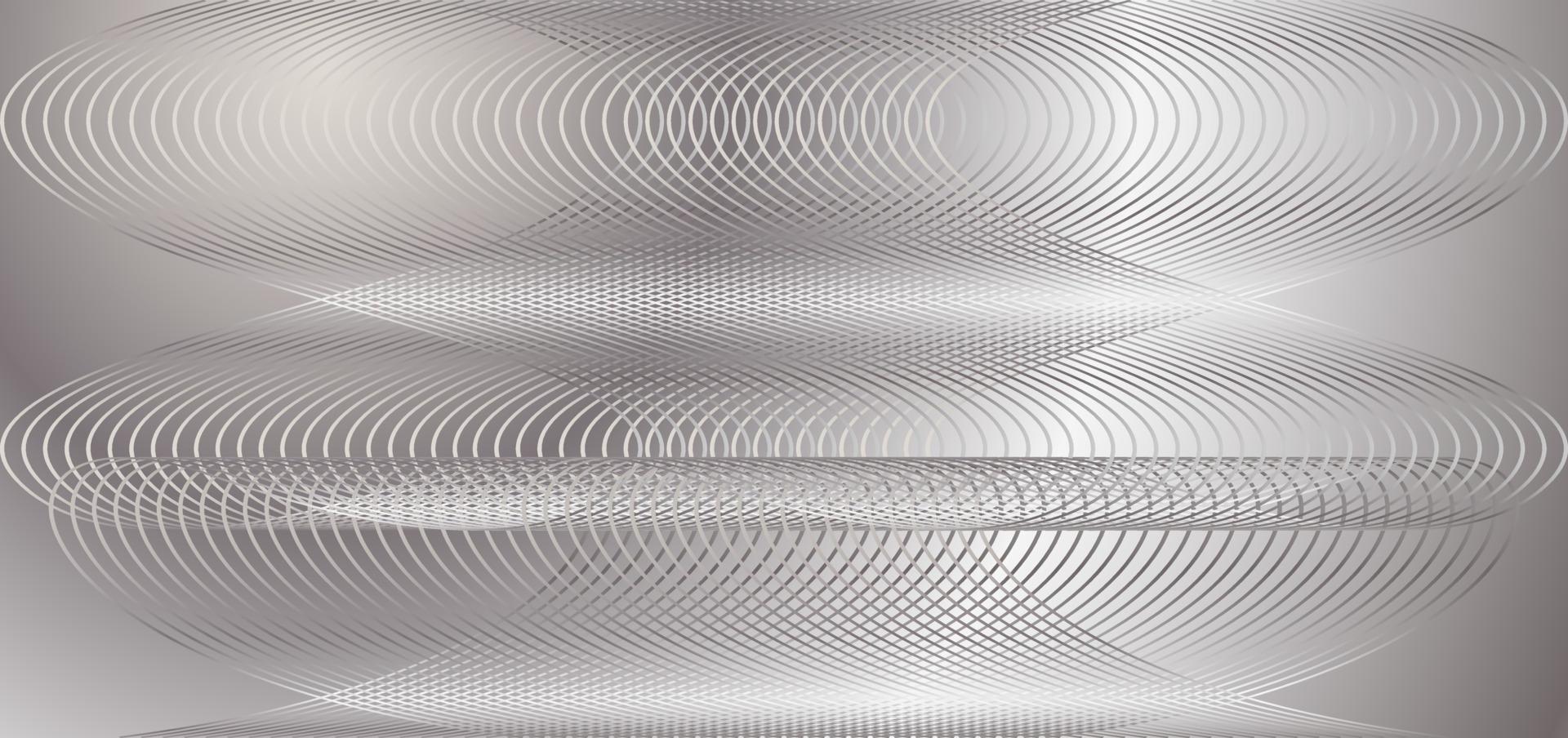 Fondo de metal abstracto con líneas vector