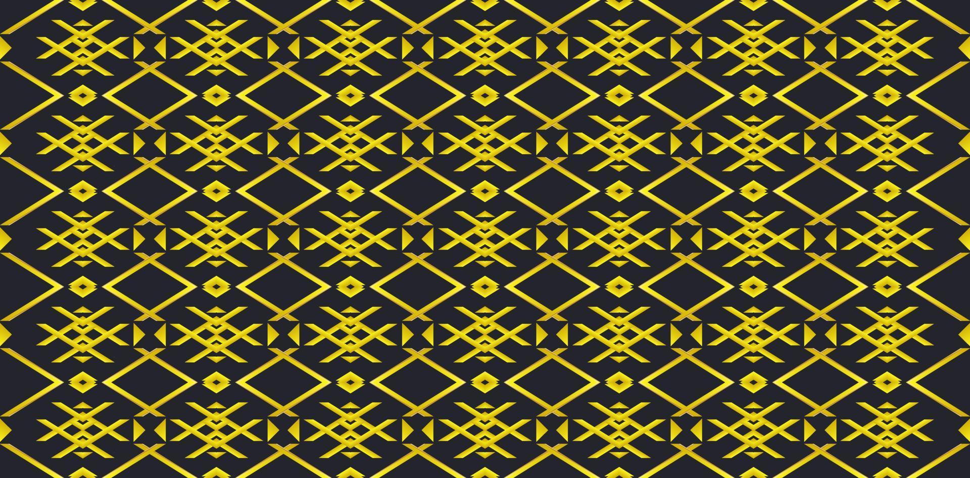 fondo amarillo y negro con rayas abstractas. vector