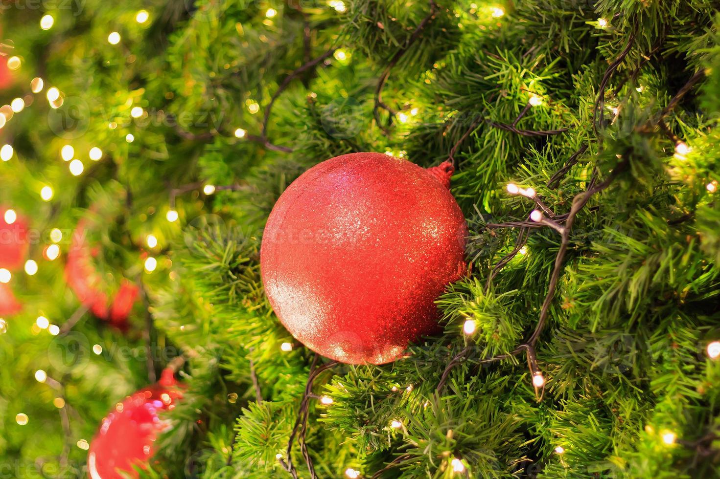 Christmas Tree with Decorations photo