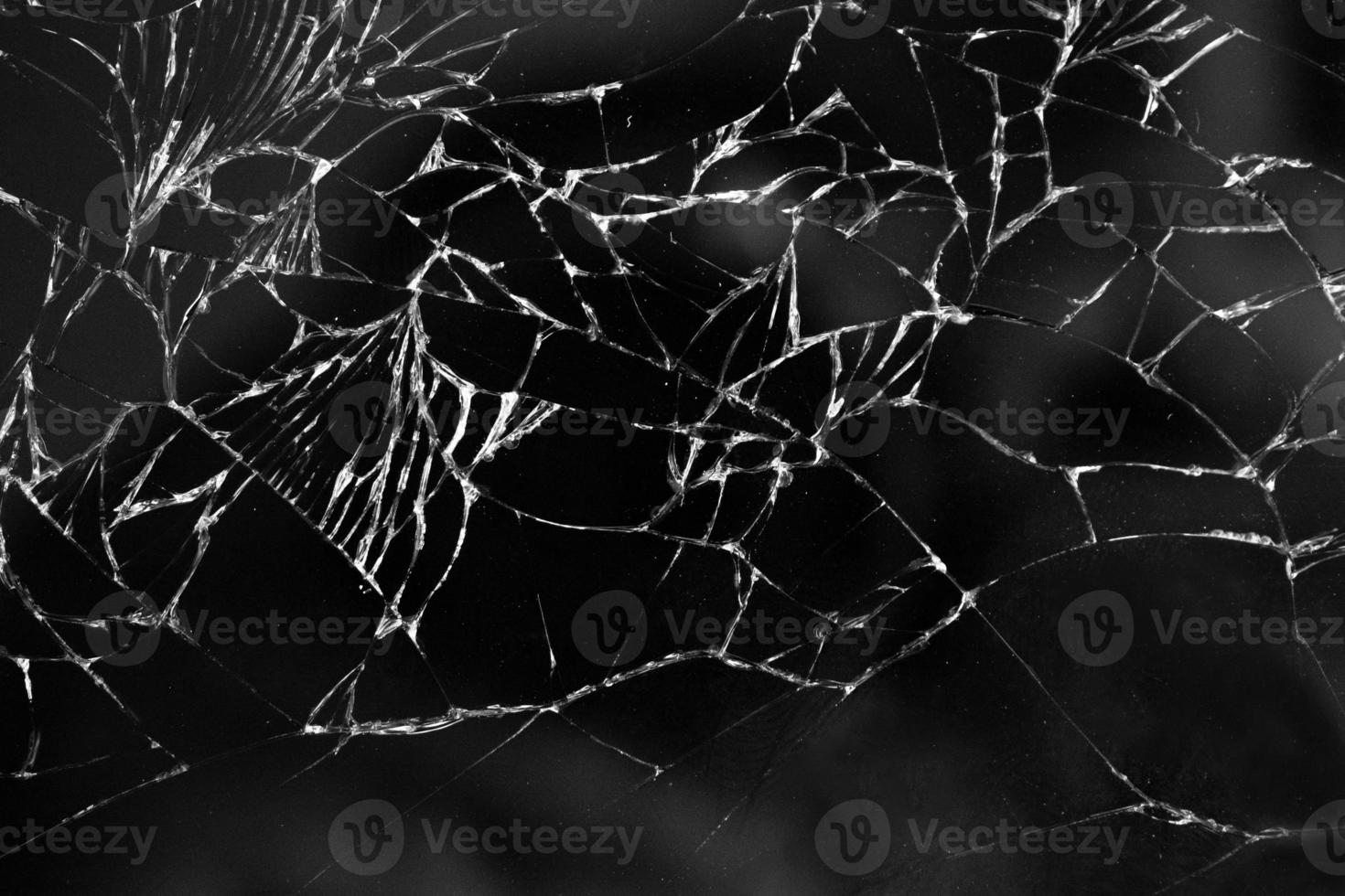 Broken glass texture background of mobile phone photo