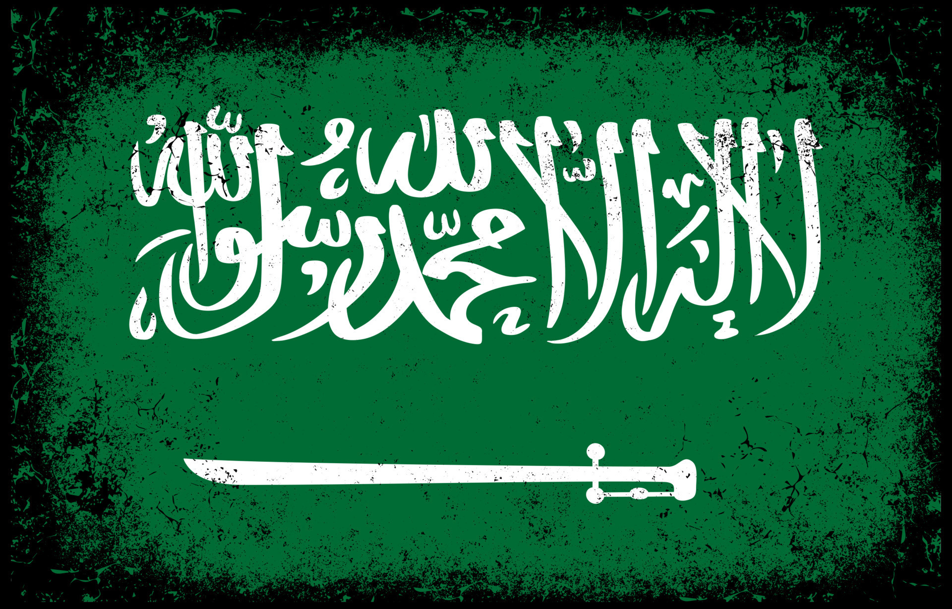 Old Dirty Grunge Vintage Saudi Arabia National Flag Illustration old-dirty-grunge-vintage-saudi-arabia-national-flag-illustration