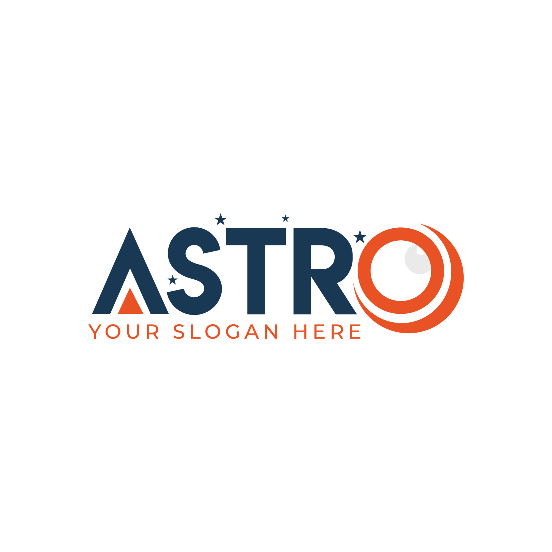 Colorful Minimalist Astro logo Template 12204101 Vector Art at Vecteezy