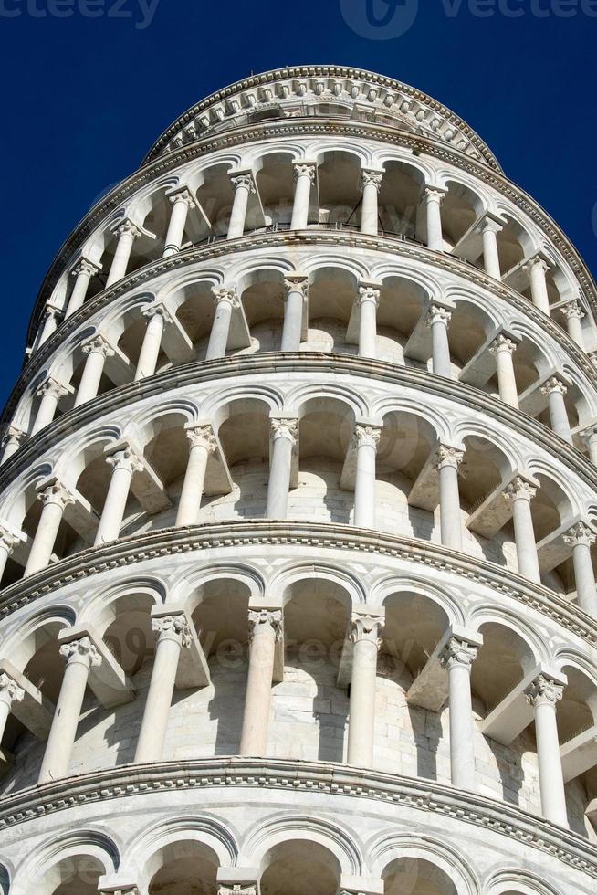 pisa dome and leaning tower close up detail view photo