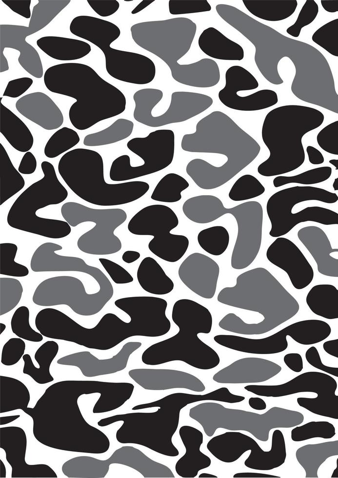 Leopard skin pattern vector illustration