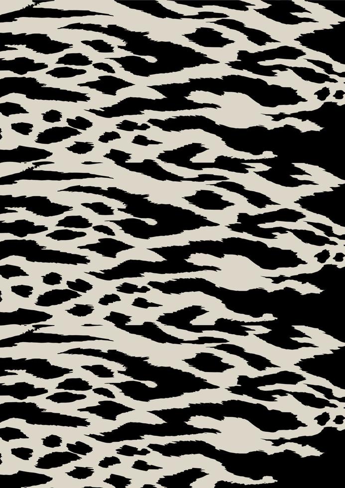 Tiger skin pattern vector illustration