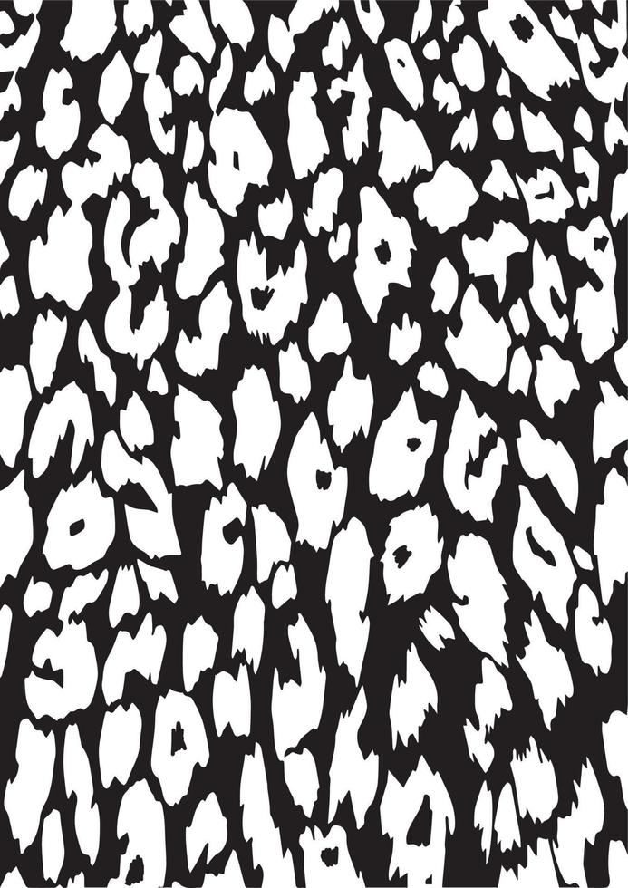 Leopard skin pattern vector illustration