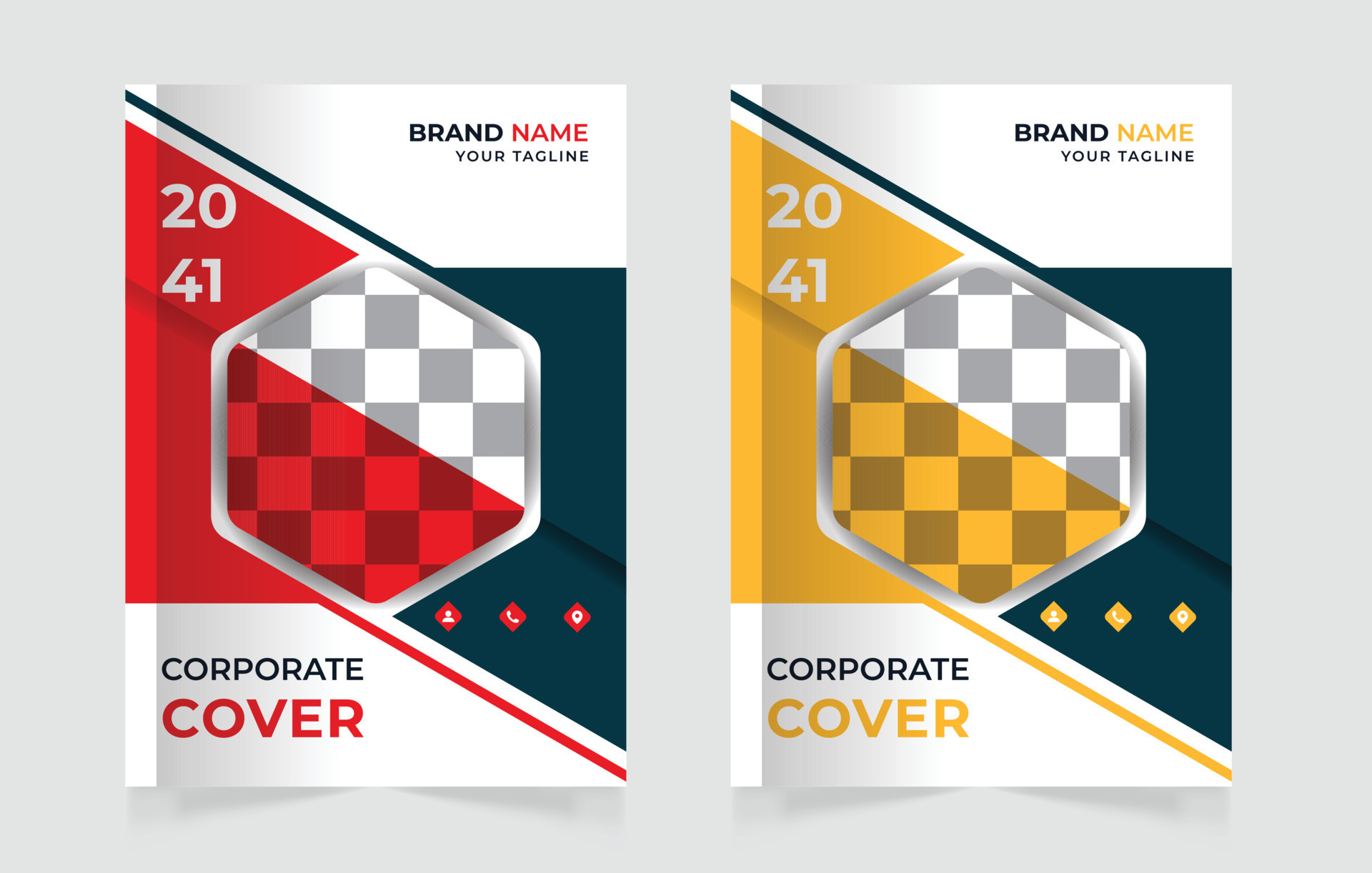 City background creative business corporate book cover design template