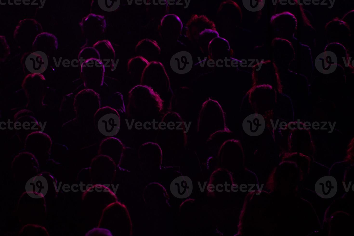 audience silhouette crowd public spectacle photo