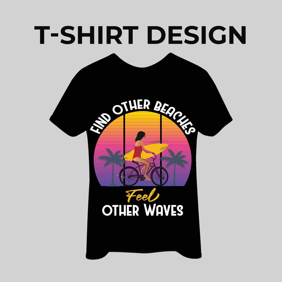T-shirt Design Template vector