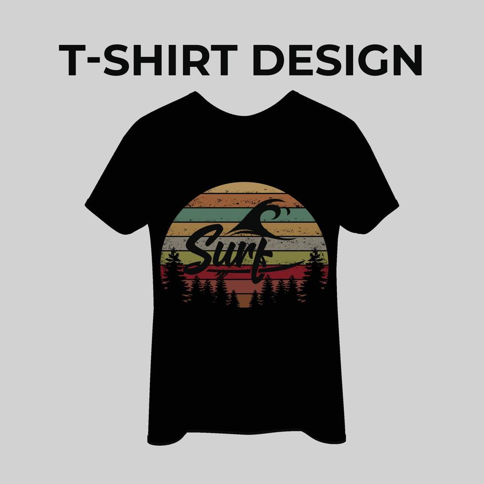 T-shirt Design Template vector