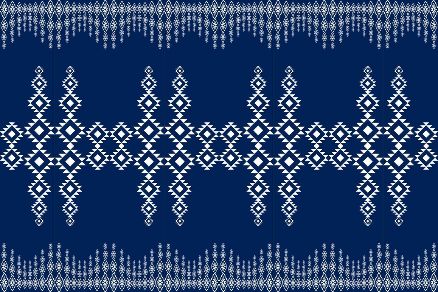 seamless geometric ethnic pattern for background or fabric vector