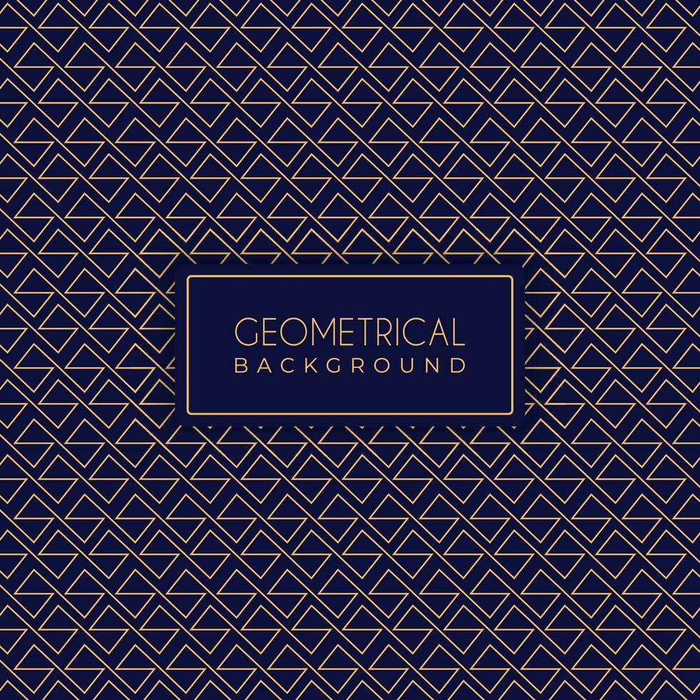 Seamless geometric pattern background vector