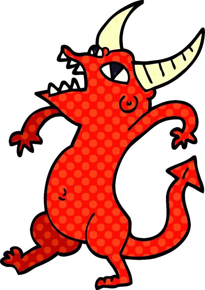 cartoon doodle halloween monster vector