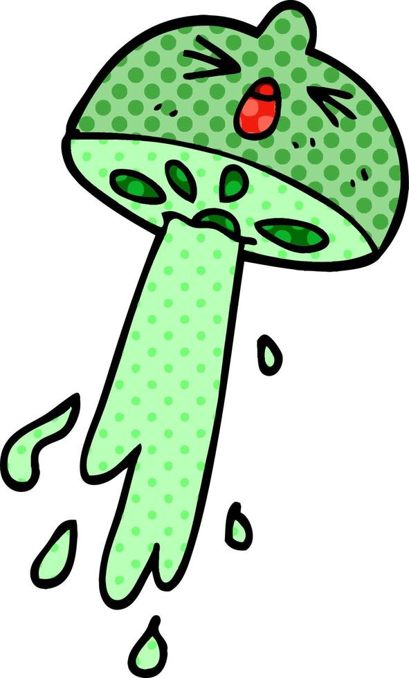 cartoon doodle citrus fruit vector