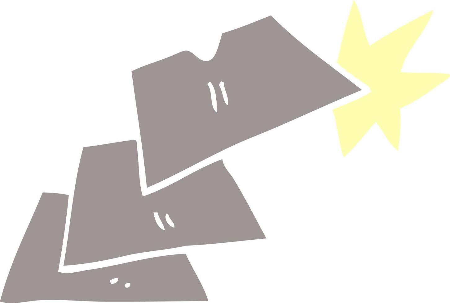 cartoon doodle work knife blades vector