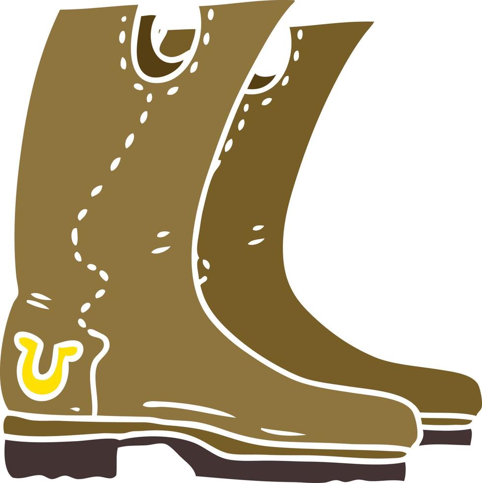 botas vaqueras de dibujos animados de estilo de color plano 12207546 Vector en Vecteezy botas vaqueras de dibujos animados de estilo de color plano 12207546 Vector en Vecteezy