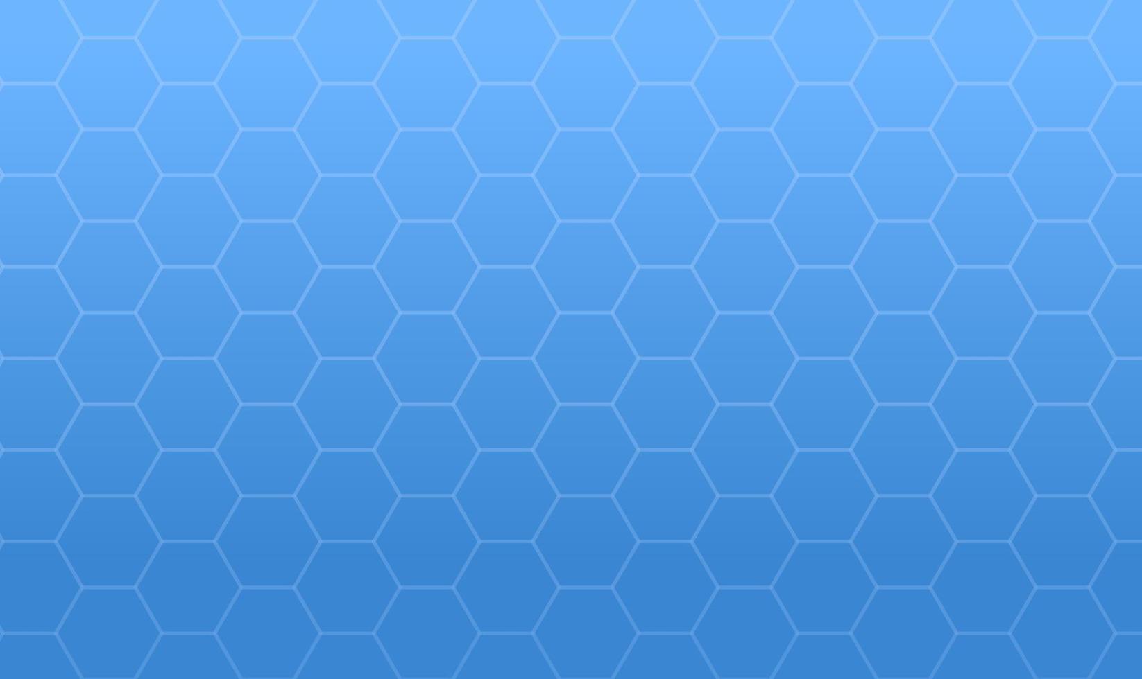 Hexagon white blue similar background and horizontal honeycomb texture for pattern backdrop flat vector illustration.