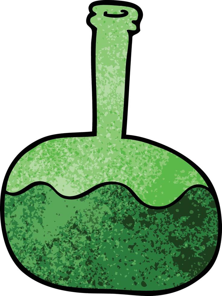 cartoon doodle experiment potions vector