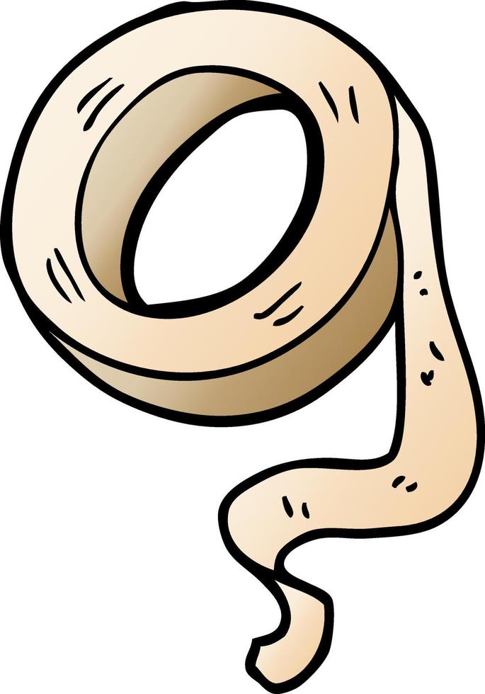 cartoon doodle sticky tape 12208618 Vector Art at Vecteezy